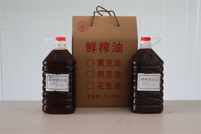 黃豆油禮盒